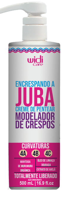 Widi Care Encrespando a Juba – Curl Defining Leave-In Cream for Coily Hair 500ml