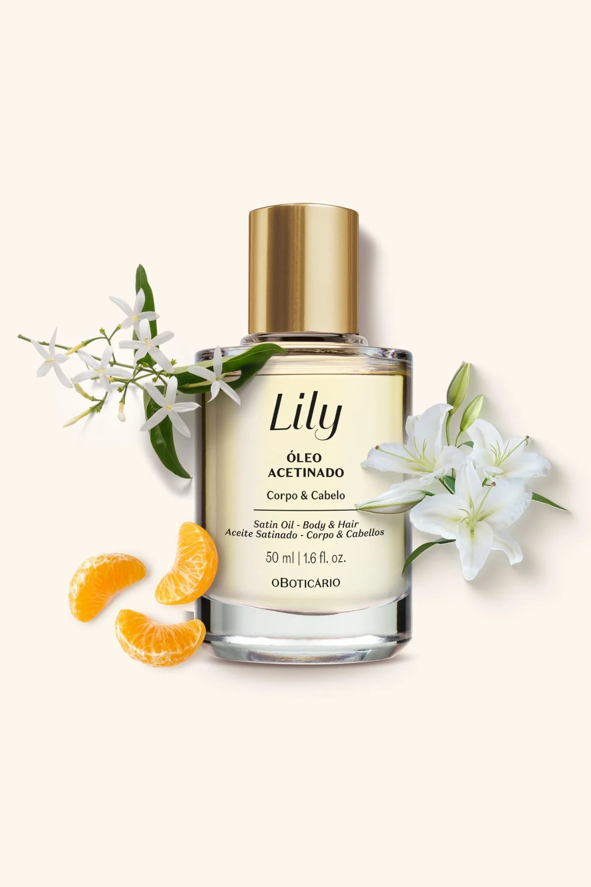 Lily Satin Body & Hair Oil