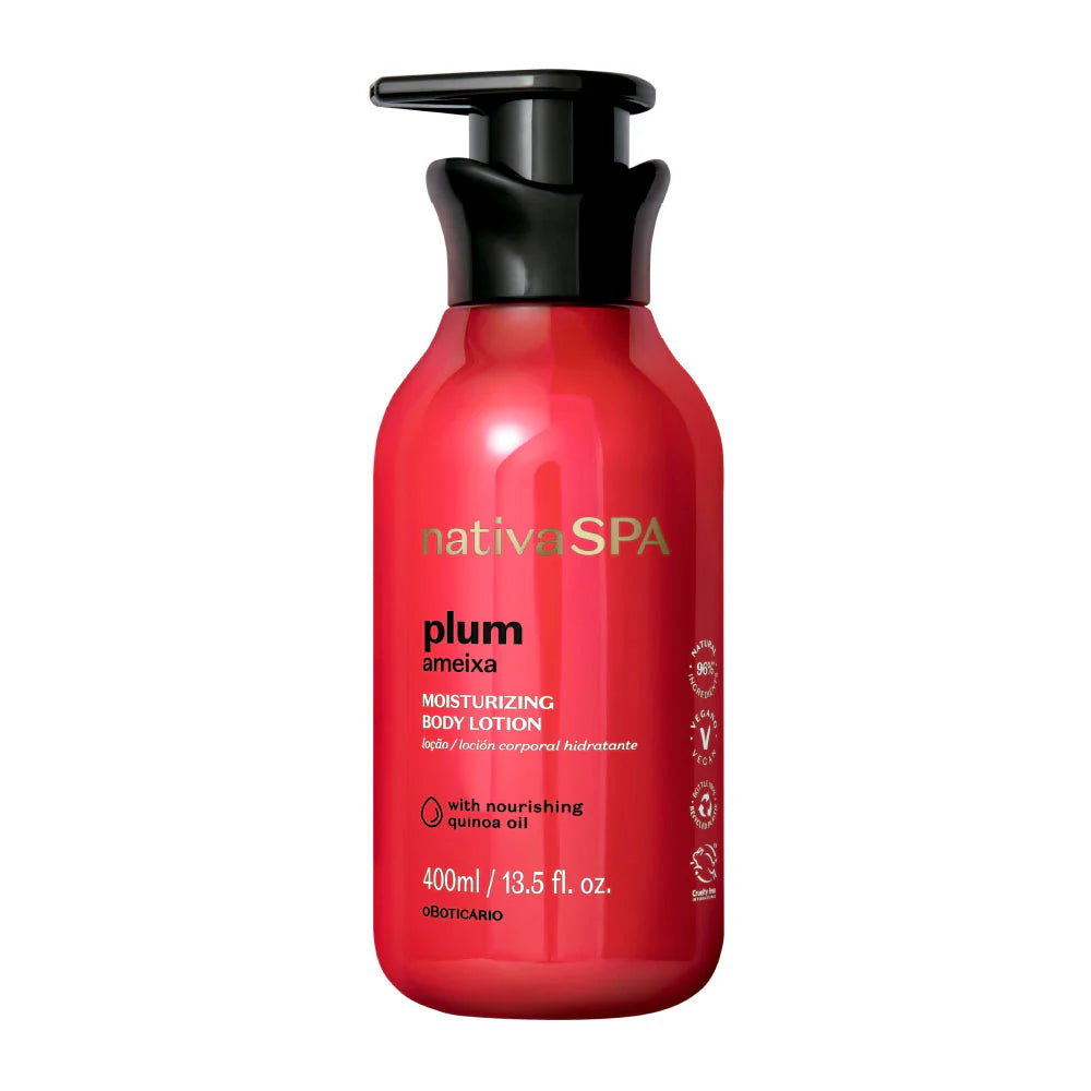 O Boticario Nativa SPA Plum Moisturizing Body Lotion - 400ml