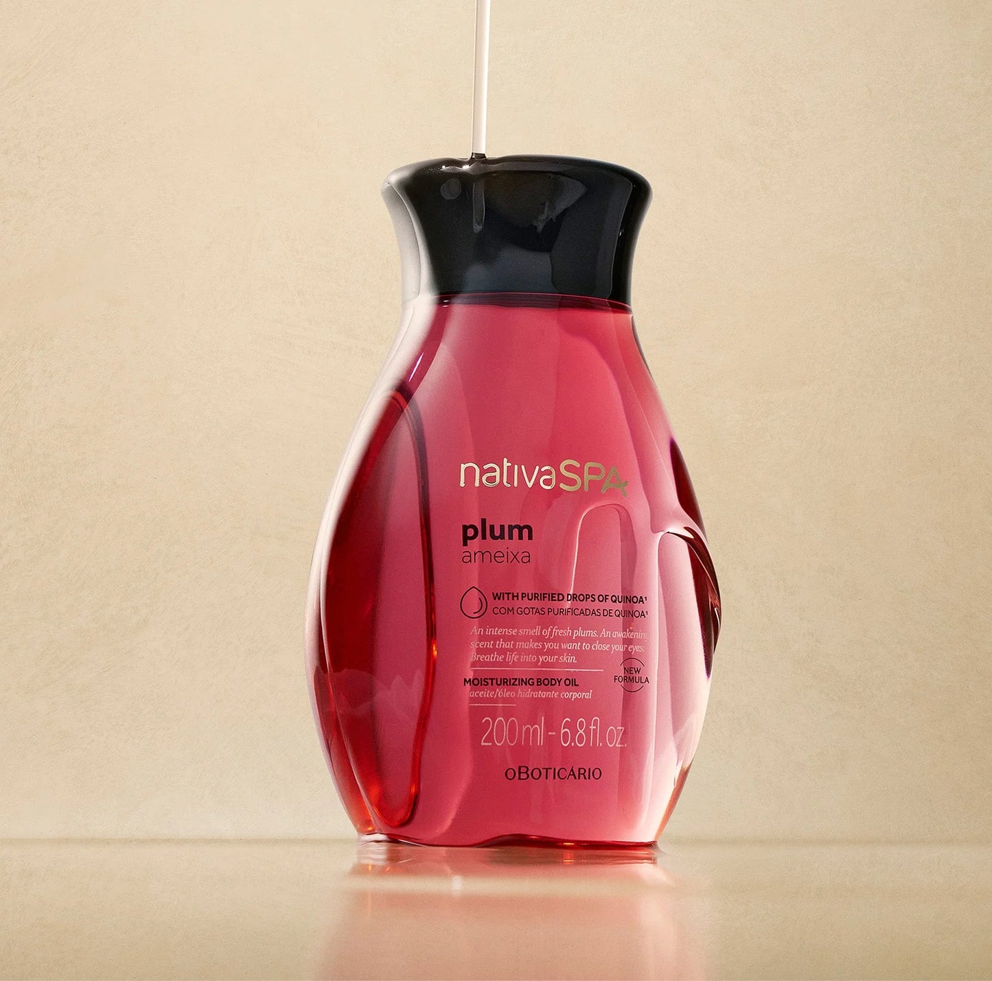 O Boticario Nativa SPA Plum Moisturizing Body Oil - 200ml