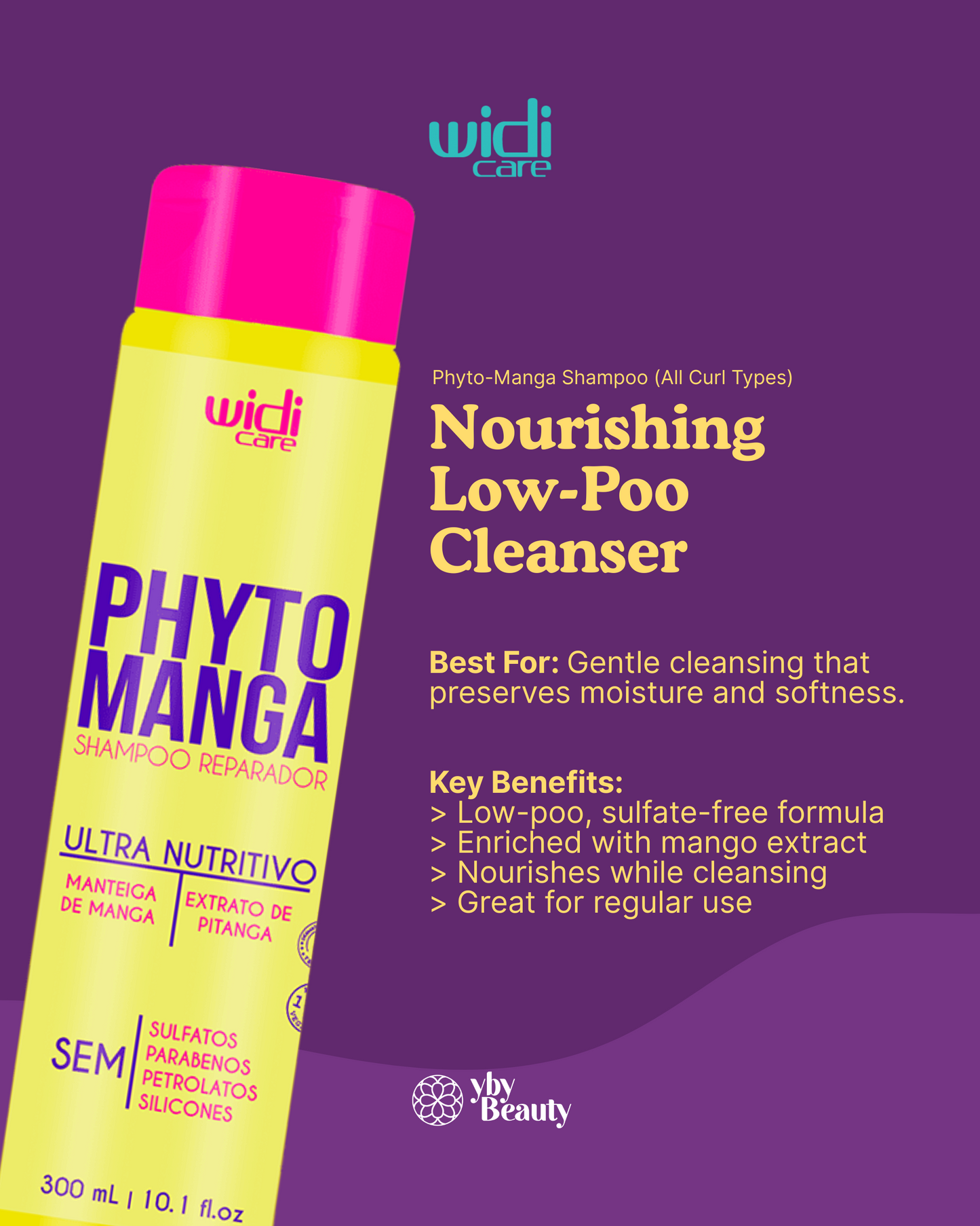 Widi Care PhytoManga Shampoo – 300 ml