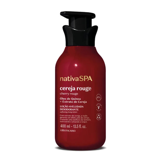 Nativa Spa Cherry Rouge Body Lotion 400ml- Nativa Spa