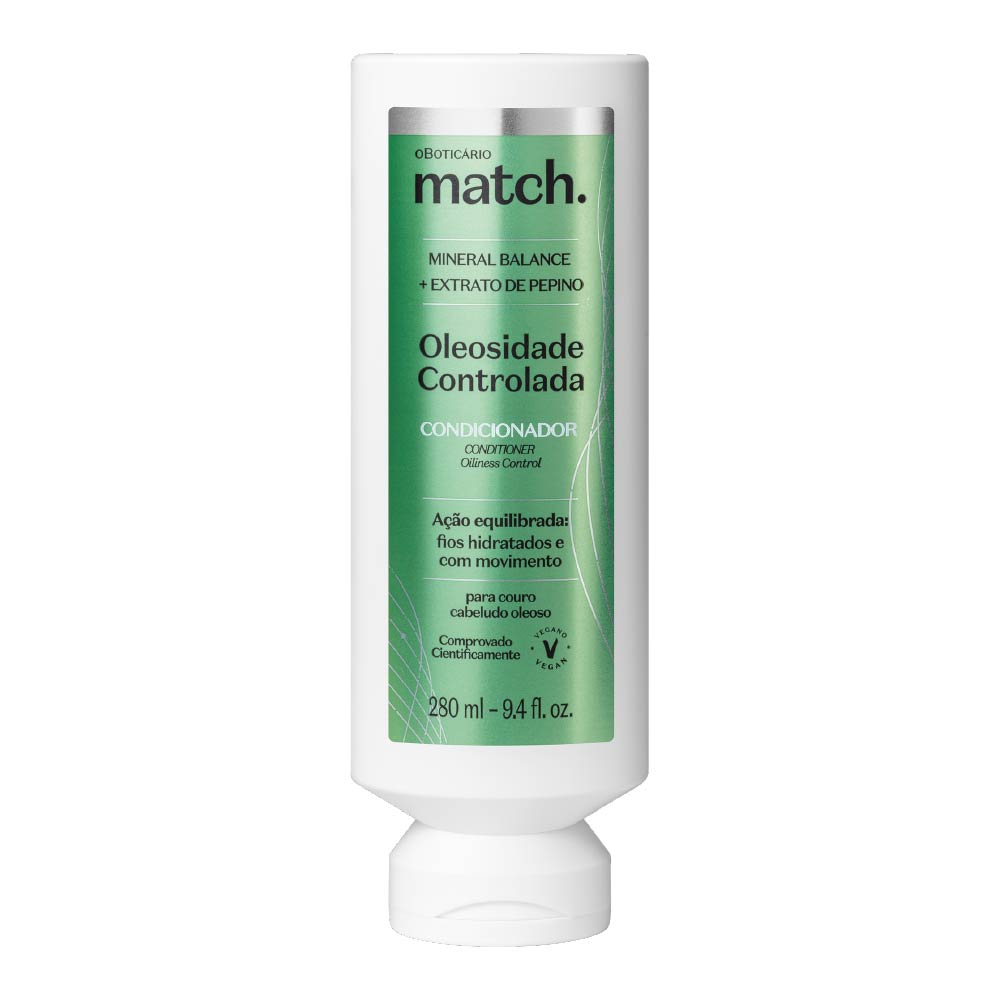 O Boticario Match SOS Oil Control Conditioner - 280ml