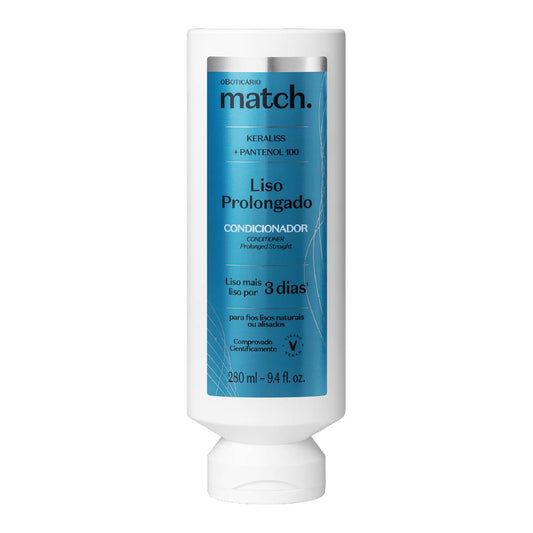 O Boticario Match Prolonged Straight Hair Conditioner - 280ml