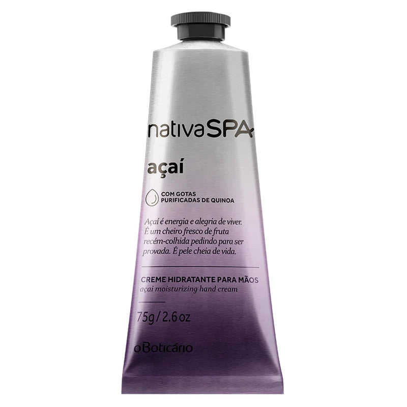 O Boticario Nativa SPA Acai Hand Cream - 75g