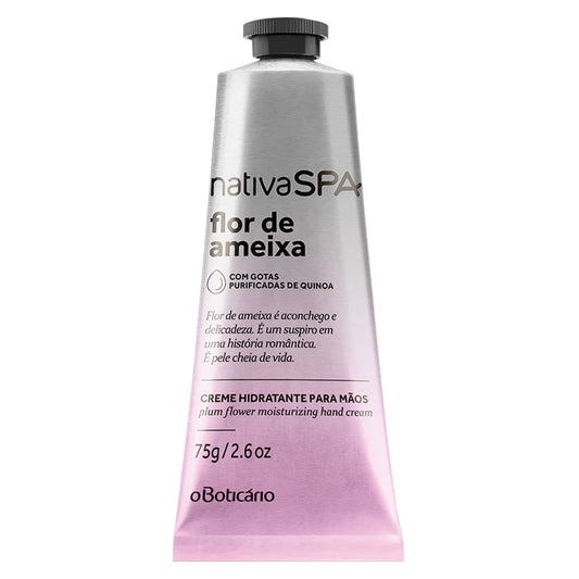 O Boticario Nativa SPA Plum Blossom Moisturising Hand Cream - 75g