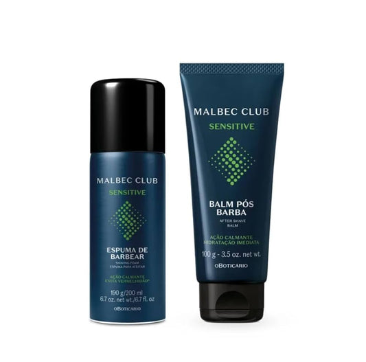 Malbec Club Sensitive Shaving Kit