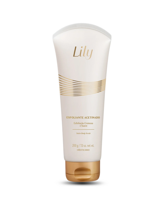 Lily Satin Velvet Body Scrub - 200g