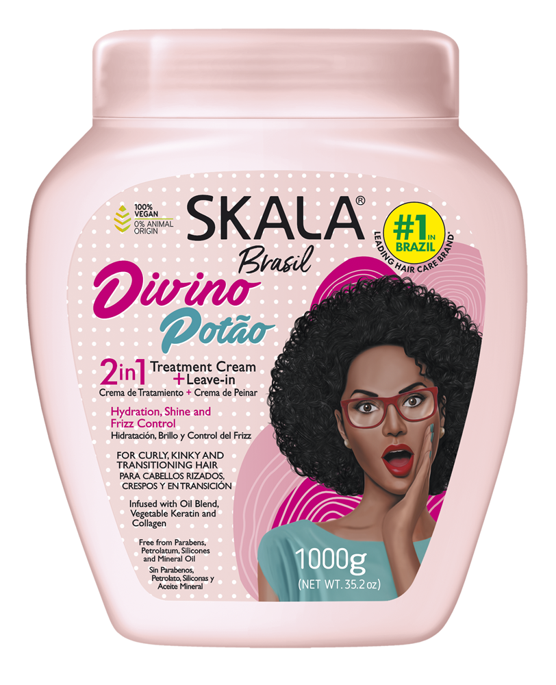 Skala Cosmetics "Divino Potao" Moisturizing Hair Cream - 1Kg