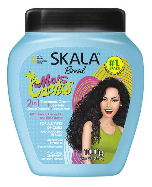 Skala Cosmetics "Mais Cachos" Moisturizing Hair Cream - 1kg