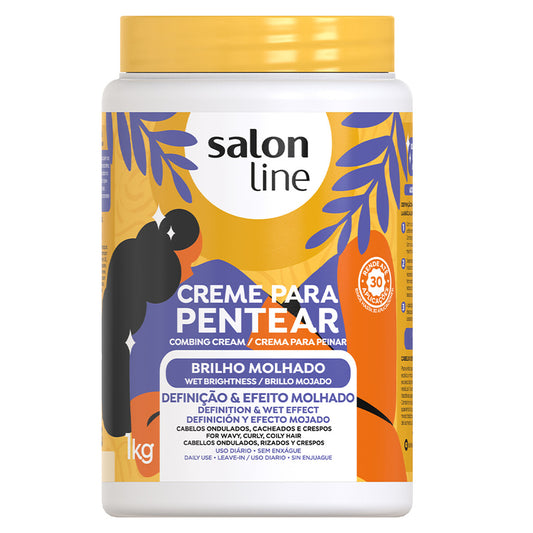 Salon Line "Wet Brightness" Combing Cream - 1kg