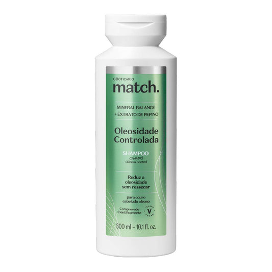 O Boticario Match SOS Oil Control Shampoo - 300ml