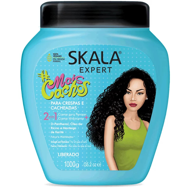 Skala Cosmetics "Mais Cachos" Moisturizing Hair Cream - 1kg