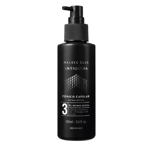 O Boticario Malbec Club Anti Hair Loss Tonic - 100ml