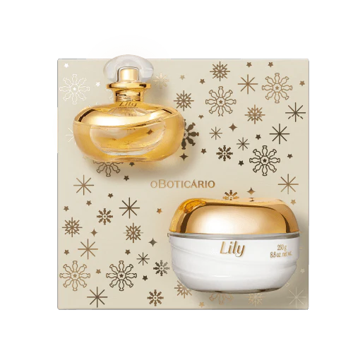 O Boticario Lily Deluxe EAU de Parfum Set for Woman