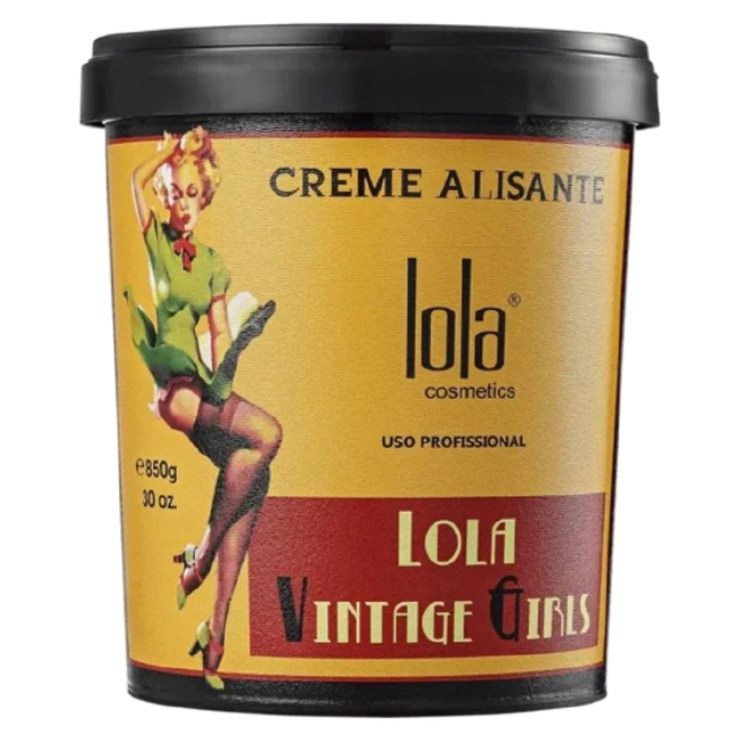 Lola Cosmetics Vintage Girl Straightening Cream Botox - 850g