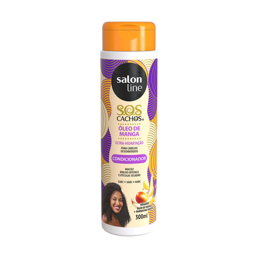 Salon Line "SOS Cachos" Mango Oil Conditioner - 300ml