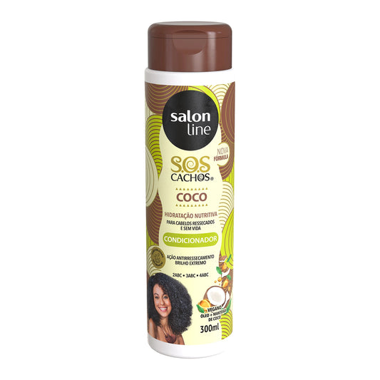 Salon Line "SOS Cachos" Coconut Conditioner - 300ml