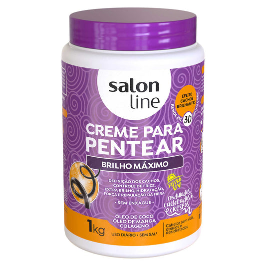 Salon Line "Intense Shine" Combing Cream - 1kg