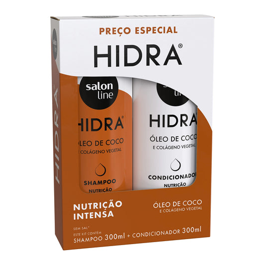 Salon Line "Hidra Coconut Oil" Kit Shampoo + Conditioner