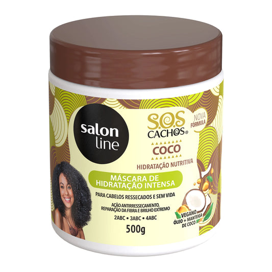 Salon Line "SoS Cachos" Coconut Hydration Mask - 500g