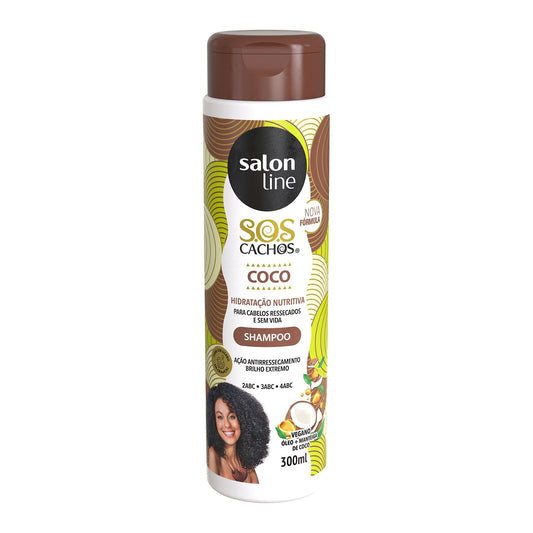 Salon Line "SOS Cachos" Coconut Shampoo - 300ml