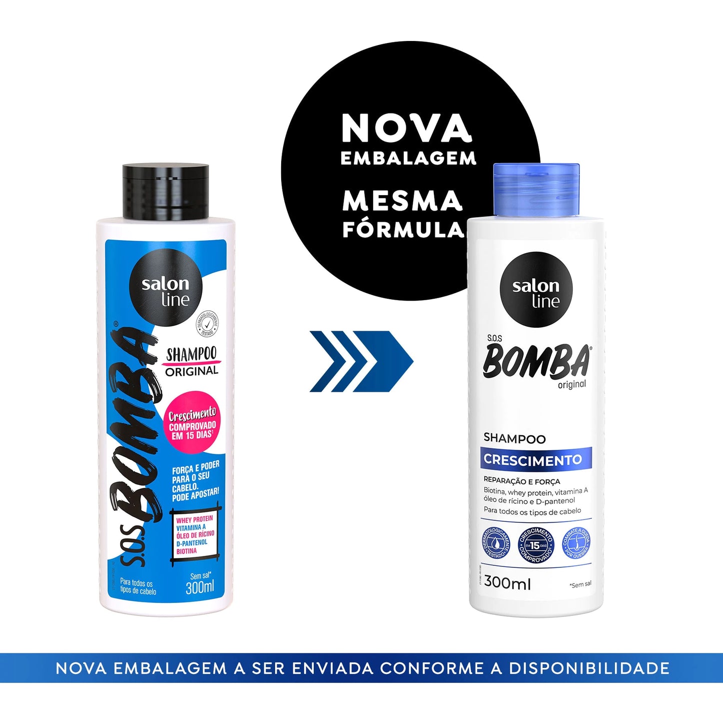 Salon Line "SOS Bomba" Shampoo - 300ml